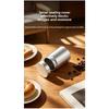 Tragbarer, versiegelter Kaffeebohnen-Aufbewahrungsbehälter, Mini-Teedose aus Aluminiumlegierung, Aufbewahrungsbox für Reisen und Outdoor