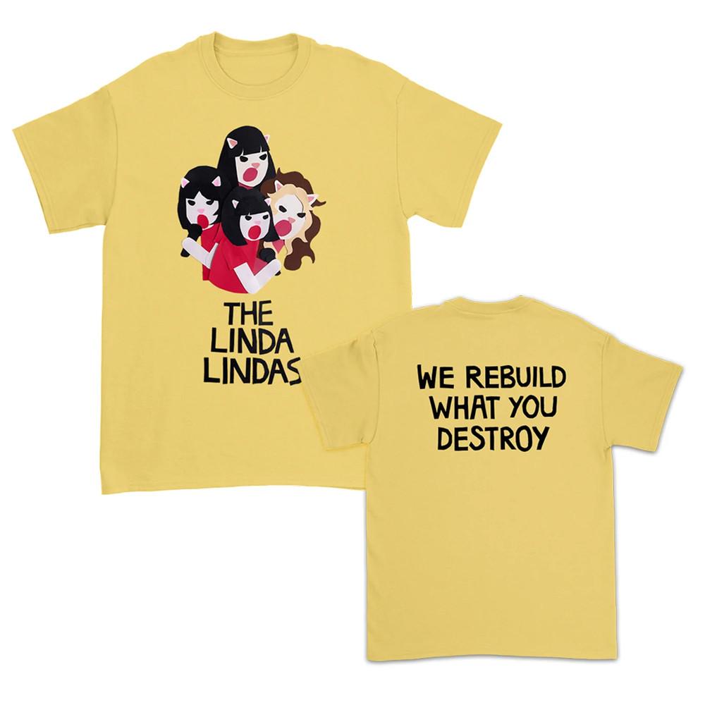 The Linda Lindas band 2 sides yellow Unisex T-shirt All sizes 1F2524 Unisex T-Shirt S