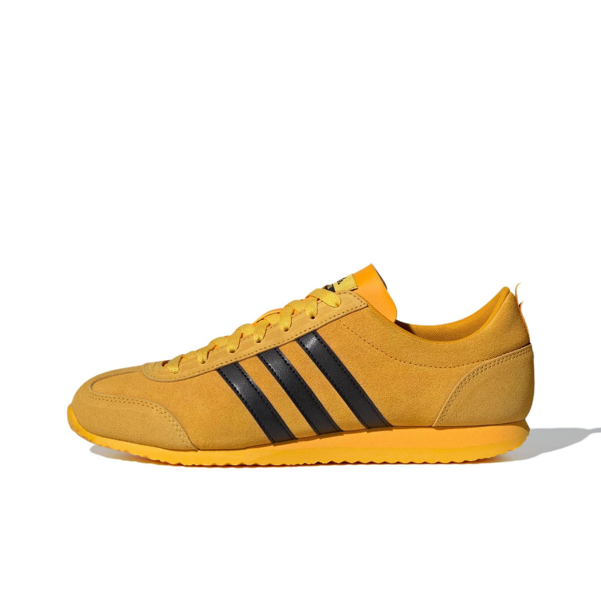 

adidas VS JOG 2.0 Yellow Unisex Retro Lifestyle Sneakers JS1122 36