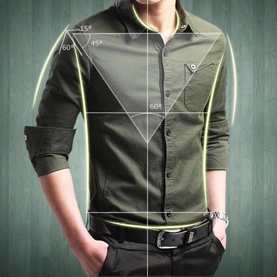 Men Shirt Super Soft Wear Resistant Cotton Blend Men All-Match Shirt Summer Apparel for Male