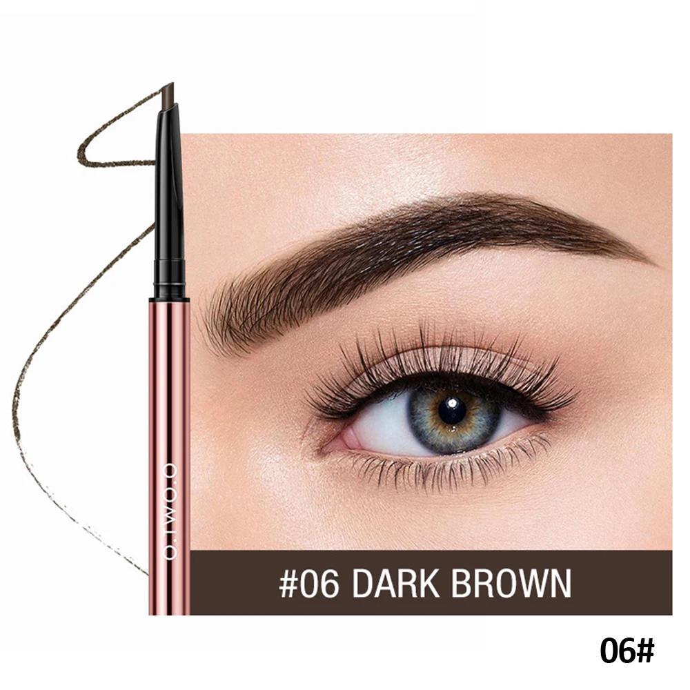 

Олівець для брів O.TWO.O Ultra Fine Triangle Eyebrow Pencil Precise Brow Definer Довготривалий водостійкий макіяж для брів Blonde Brown Eye Browy 6 Colours