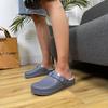 Fur Women Slippers New Anti-slip Waterproof Plush Lined Outdoor Garden Shoes Winter Fluffy Shoes Warm Fuzzy House Slides