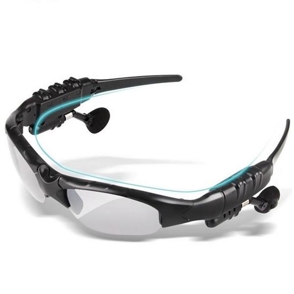 Bluetooth 5.4 Smart Music Sunglasses - Upgraded Stereo Audio for Music and Calls.