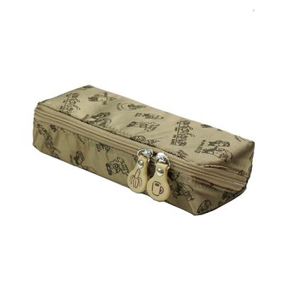 Coffee Pattern Ginger Beige Character PACAPO Pouch UND49299E Beige [Minion]