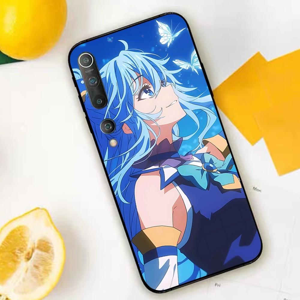 Megumin Anime K-KonoSuba Phone Case For Xiaomi Mi 5X 8 9 10 11 12 Lite Pro 10T PocoX3pro PocoM3 Note 10 Pro Lite