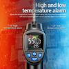 Infrared Thermometer, Non Contact Digital Thermometer with Backlit Display and   Emissivity, for Metal Oil Temperature and Industrial Use