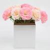 1pc Silk Artificial Carnation Flowers DIY Floral Realistic Artificial Flowers Soft Wedding Bouquet Mother's Day Gift
