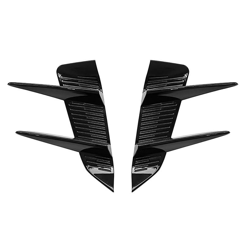 

Автомобильные аксессуары передний бампер спойлер модификация отделка крышка бампер боковые воздухозаборники декоративная крышка подходит для MG MG4 EV MULAN 2024+