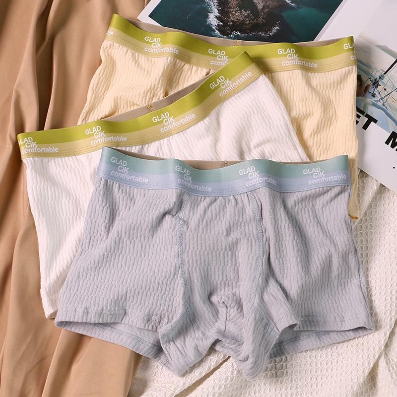 

Men s 3-Pack Mid-Waist Plus Size Boxer Briefs - Comfortable, Breathable, Stylish Summer Shorts. 2XL