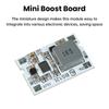 Mini DC-DC Boost Converter Step Up Module 2.7V To 11V Voltage Regulator Short-Circuit&Overtemp Protection Booster Power Module
