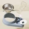 2-in-1 Pet Feeder Tilted Dog Food Bowl with 700ml Automatic Water Dispenser Stainless Steel Bowl Food And Water Feeder for Cats Dogs
