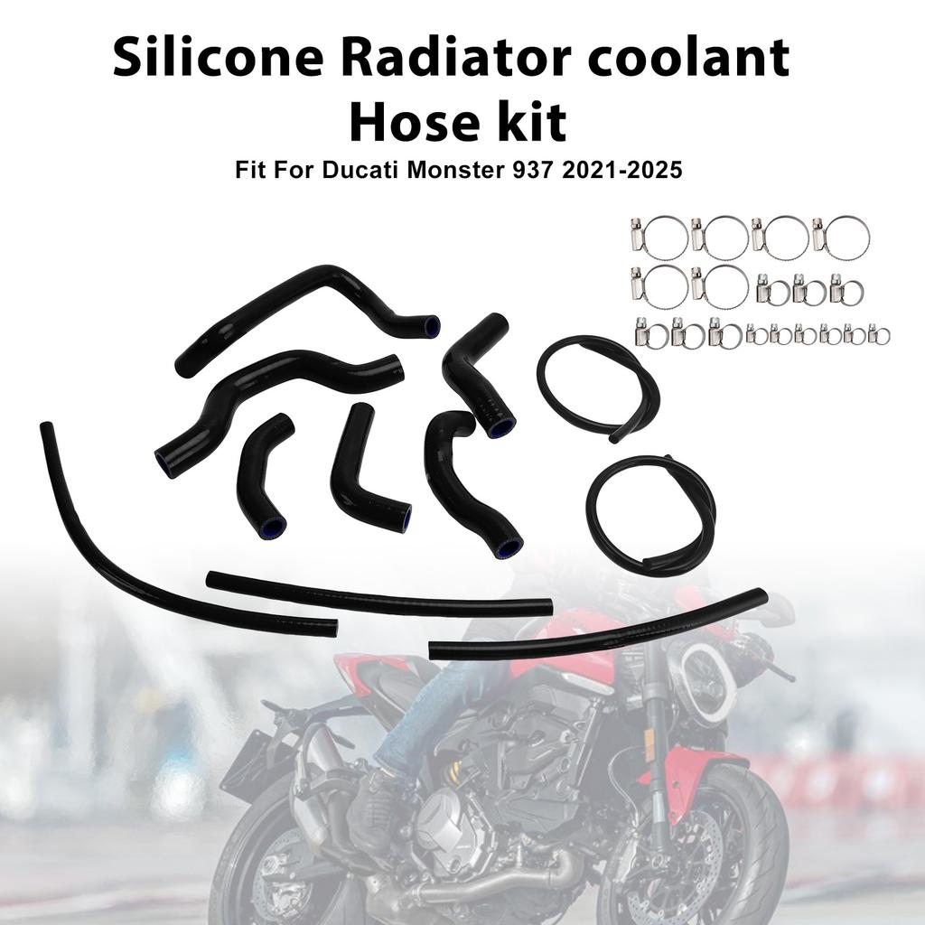 Silikon-Kühlerschlauch Passend für Ducati Monster 937 2021-2025