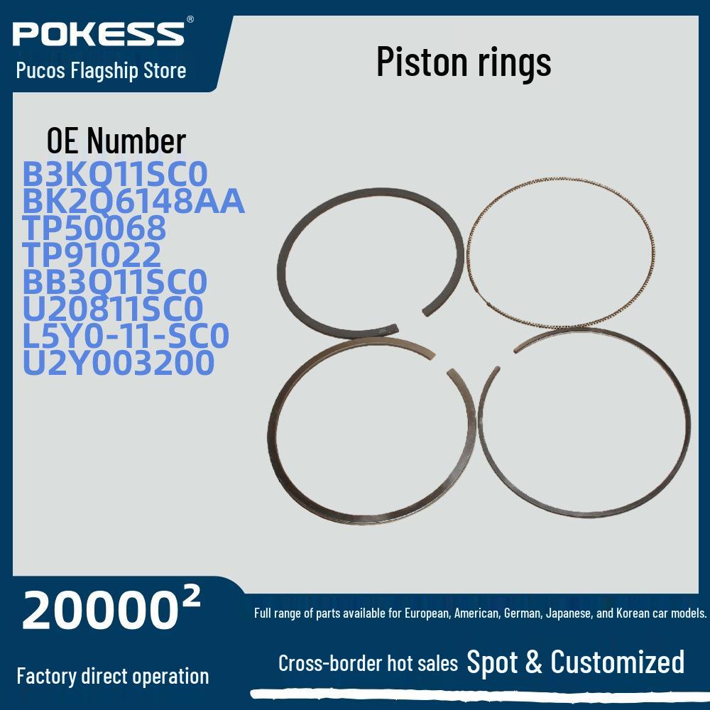 

Suitable for Ford Transit V348/Ranger 2.2T Piston Ring bk2q6148aa B3KQ11SC0 BK2Q6148AA TP50068 TP91022 BB3Q11SC0