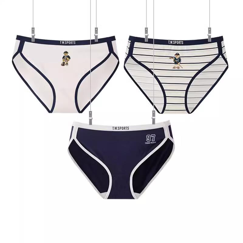 

TEENIE WEENIE Женские хлопковые ретро спортивные трусы S