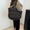 2025 trendy new large-capacity autumn and winter clouds fashion underarm space cotton single shoulder crossbody tote women's bag