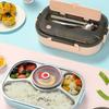 4 Compartment Sealed Lunch Box Stainless Steel Insulated Lunch Box Lunch Box Picnic Storage Multi-compartment Children's Bowl