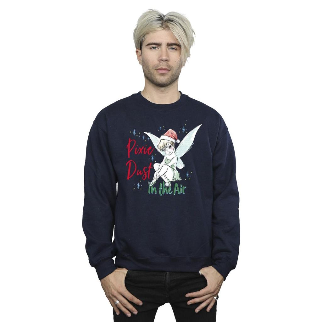 Disney Mens Tinker Bell Pixie Dust Sweatshirt