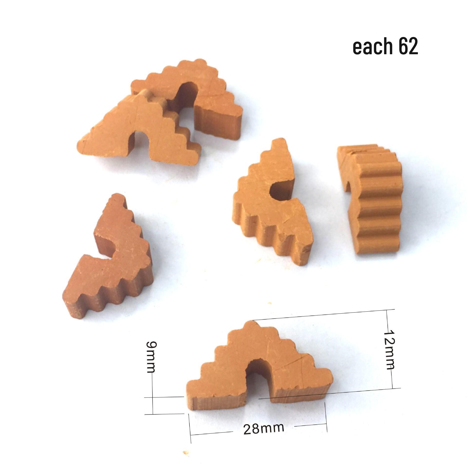 

Набор каменщика для сборки домика своими руками Zhiqiqu: Мини Керамические Строительные Блоки и Плитки Обучающий Набор