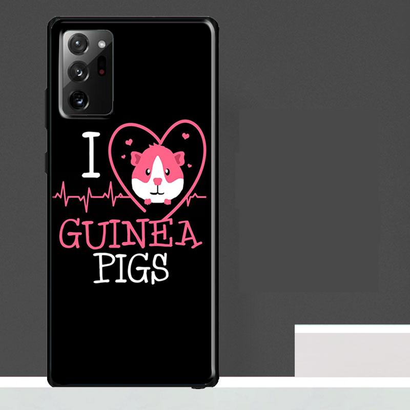 Funny Guinea Pig Case For Samsung Galaxy S25 S24 S23 Ultra S9 S10 S20 S21 S22 Plus S23 FE S25 FE Phone Cover