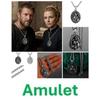 Vintage Retro Spartan Warrior Gladiator Pendant Necklace Chain Unisex Men Women Stainless Steel Fashion Gothic Amulet Talisman Jewelry