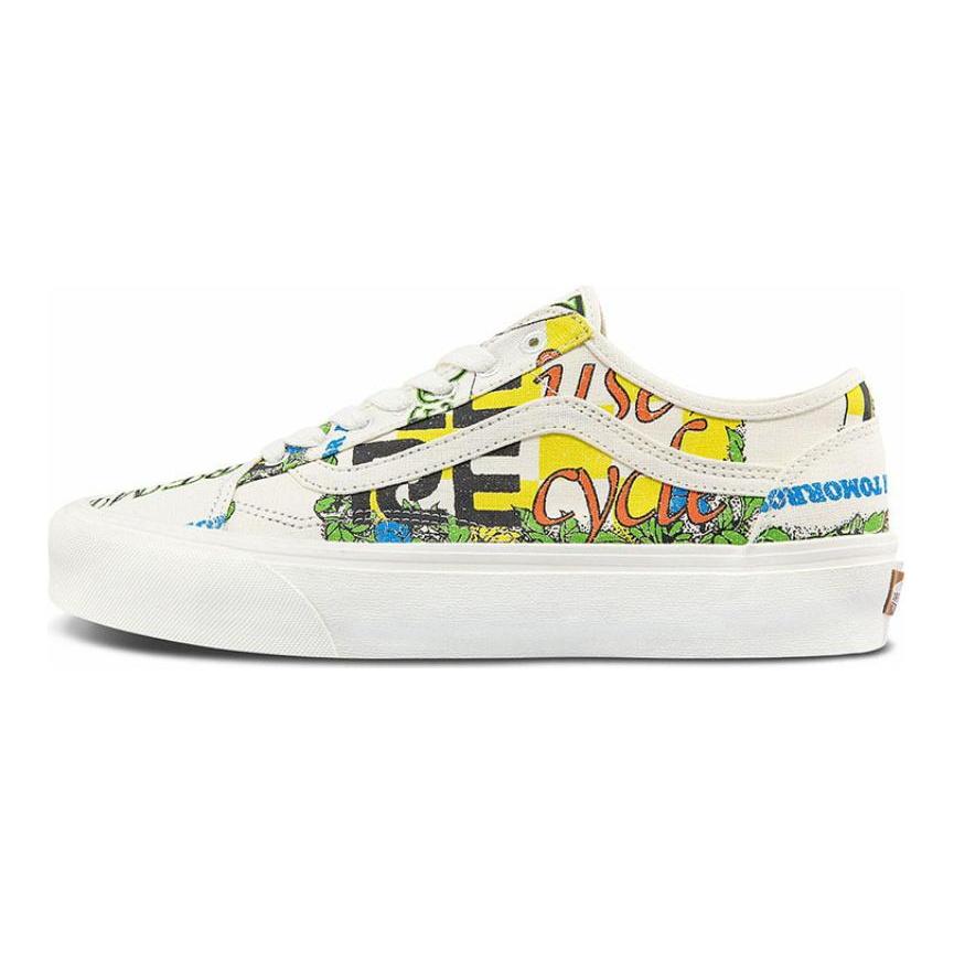 Vans Old Skool Eco Theory Tapered 'White Yellow Black' Vans VN0A54F4ARG