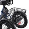 Elektrický bicykel Apefox Rh30 18" koleso 500W motor Mestský elektrický nákladný bicykel 48V 15Ah Dvojité kotúčové brzdy 7 rýchlostí Maximálny dojazd 70 km Modrý