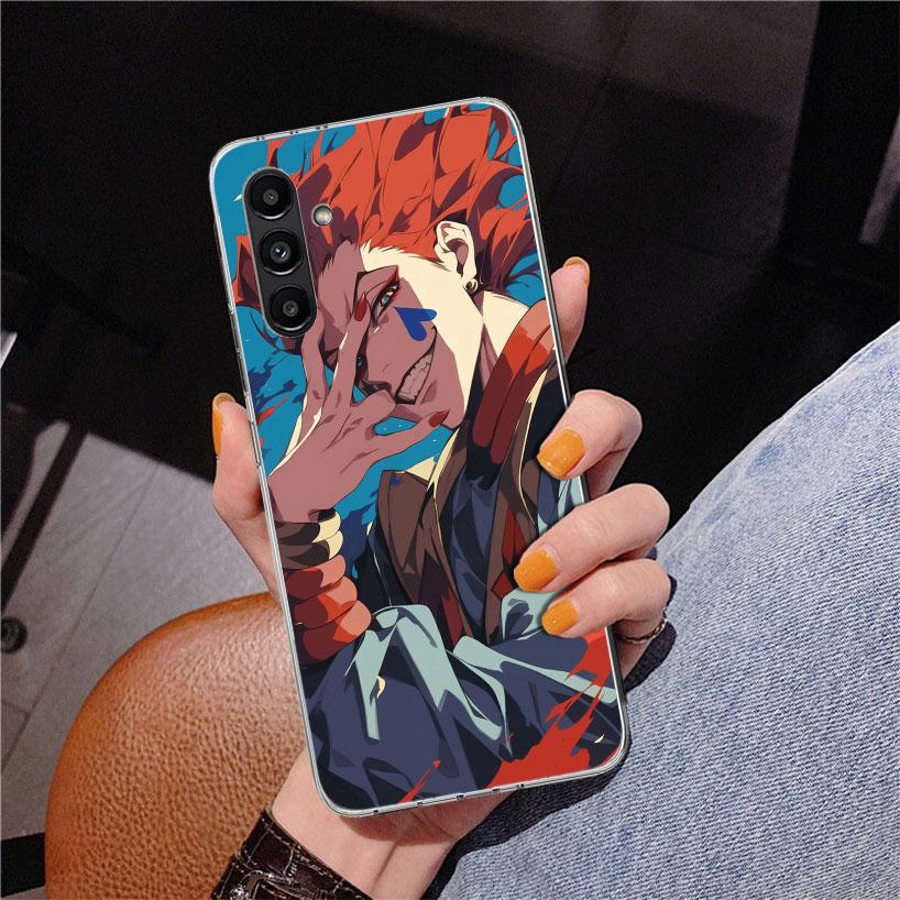 Huner X-Hunters Hisoka Phone Case For Samsung Galaxy A17 A16 A15 A14 A13 A57 A56 A55 A54 A53 A37 A36 A35 A34 A33 A26 A25 A24 A23