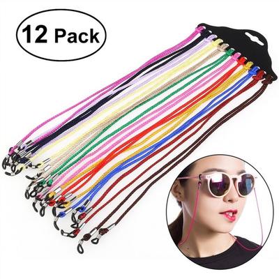 12Pcs Nylon Rope Spectacle Sunglasses Eyewear Cord String Eyeglasses Accessories