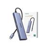 Hub Ugreen CM511 20956A USB-C HDMI 4K 3x USB-A 3.0 Čtečka SD/TF Stříbrný