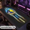Large Mouse PadReading FC Custom Name Text Personalized Desk Mat Non Slip Gaming Pad