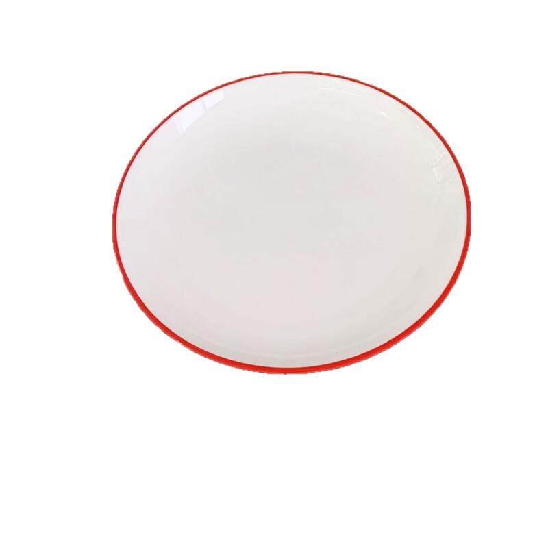 777 Two-Tone Melamine Shallow Serving Plates