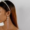 Fashion Temperament Pearl Headband Earrings Set High-end Princess Pearl, Jewelry Set Women