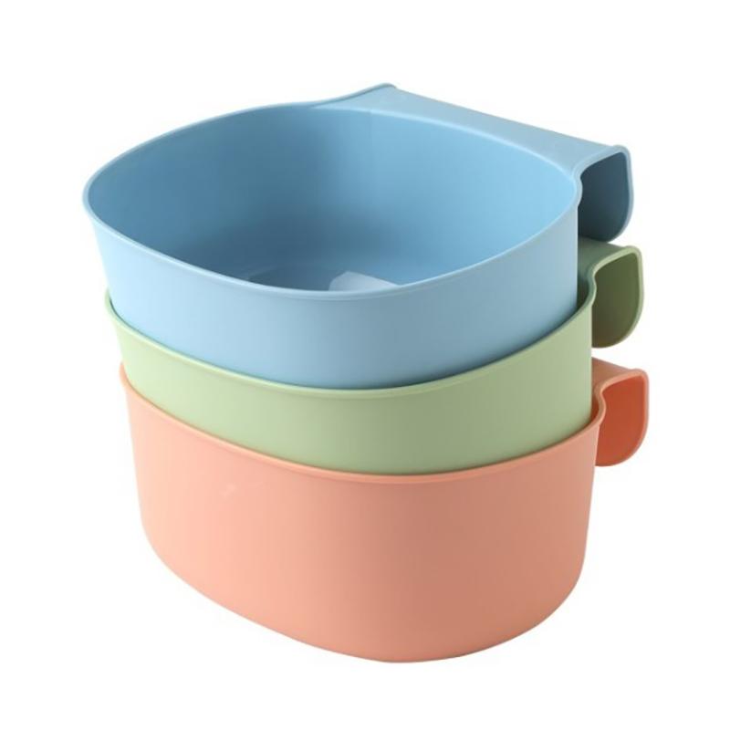 Baby Bed Hanging Box Portable Kitchen Lidless Trash Can Baby Nursery Organizer