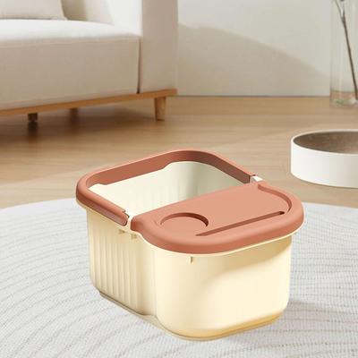 Foot Bath Tub Bucket Convenient Portable Pedicure Feet Washing with Massage Points Soaking
