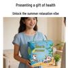 Hezheng Summer Herbal Gravity Sleep Mask Gift Set CN plug (adapter included)