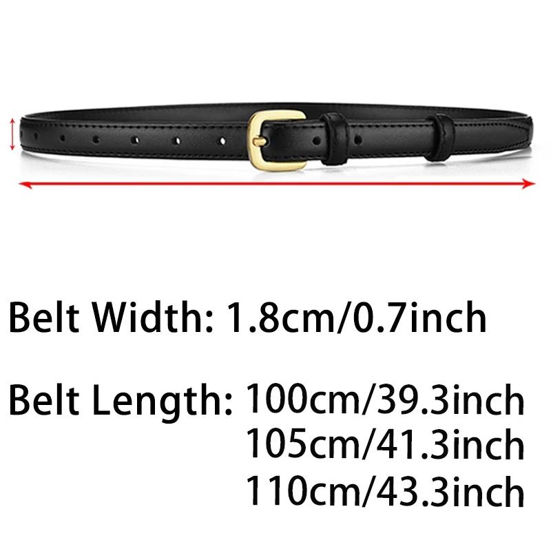Ceinture tendance pour femme, version coréenne simple, ceinture de pantalon coupe-vent noire