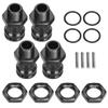 4pcs Aluminum Alloy 17mm Hex 23mm Wheel Extension Adapter for 1Celsius8 RC Car Model
