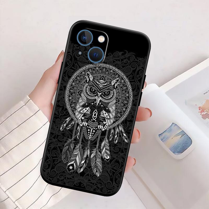 Cartoon Art Owl New High-End Shell Phone Case for Xiaomi Poco C40 C50 C51 C55 C65 C71 C75 F2 F3 F5 F6 F7 M2 M3 Pro Ultra