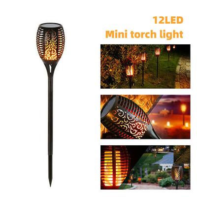 Luzes solares externas de 12 LED, lanternas solares, à prova d'água, decoração de jardim, para pátio, rua, varanda, quintal, caminho