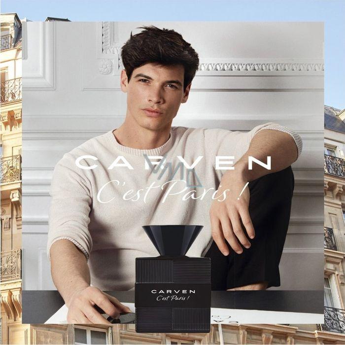Eau de Toilette - CARVEN - Carven C'est Paris ! - 30 ML - Parfum pour Homme - Feuille de Violette et Noisette