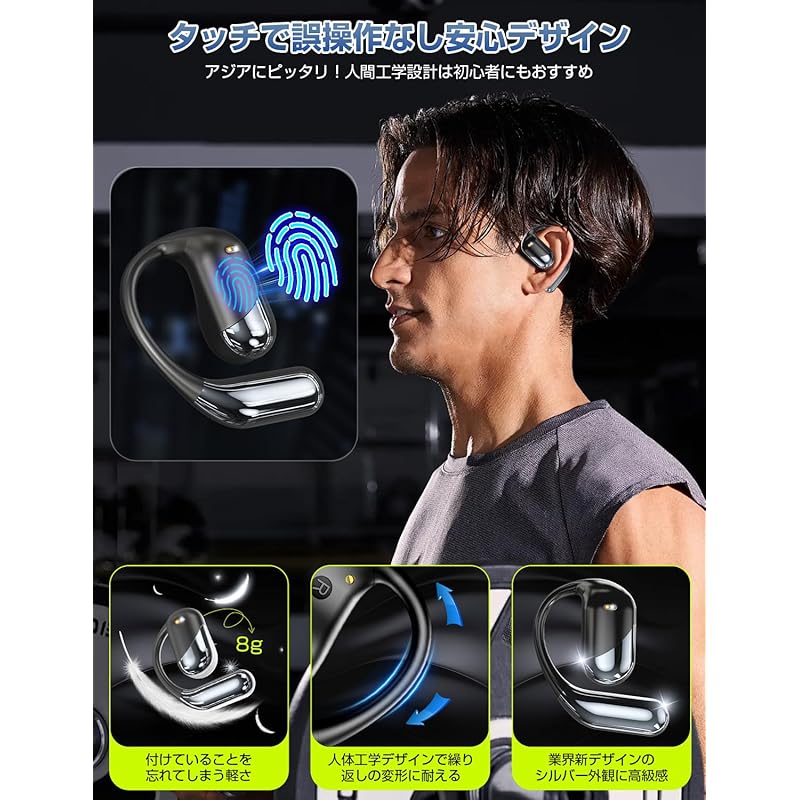[Industry's First Sale, True OWS Earphones] Bluetooth Earphones Open Wireless Earphones Open Ear Type Not Blocked Air Conduction Earphones Innovation