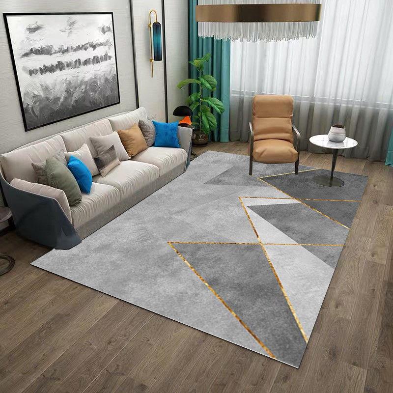 Nordic Geometric Abstract Carpet Living Room Large Area Rugs Non-slip Entrance Floor Mat Modern Home Decoration Bedroom Carpets