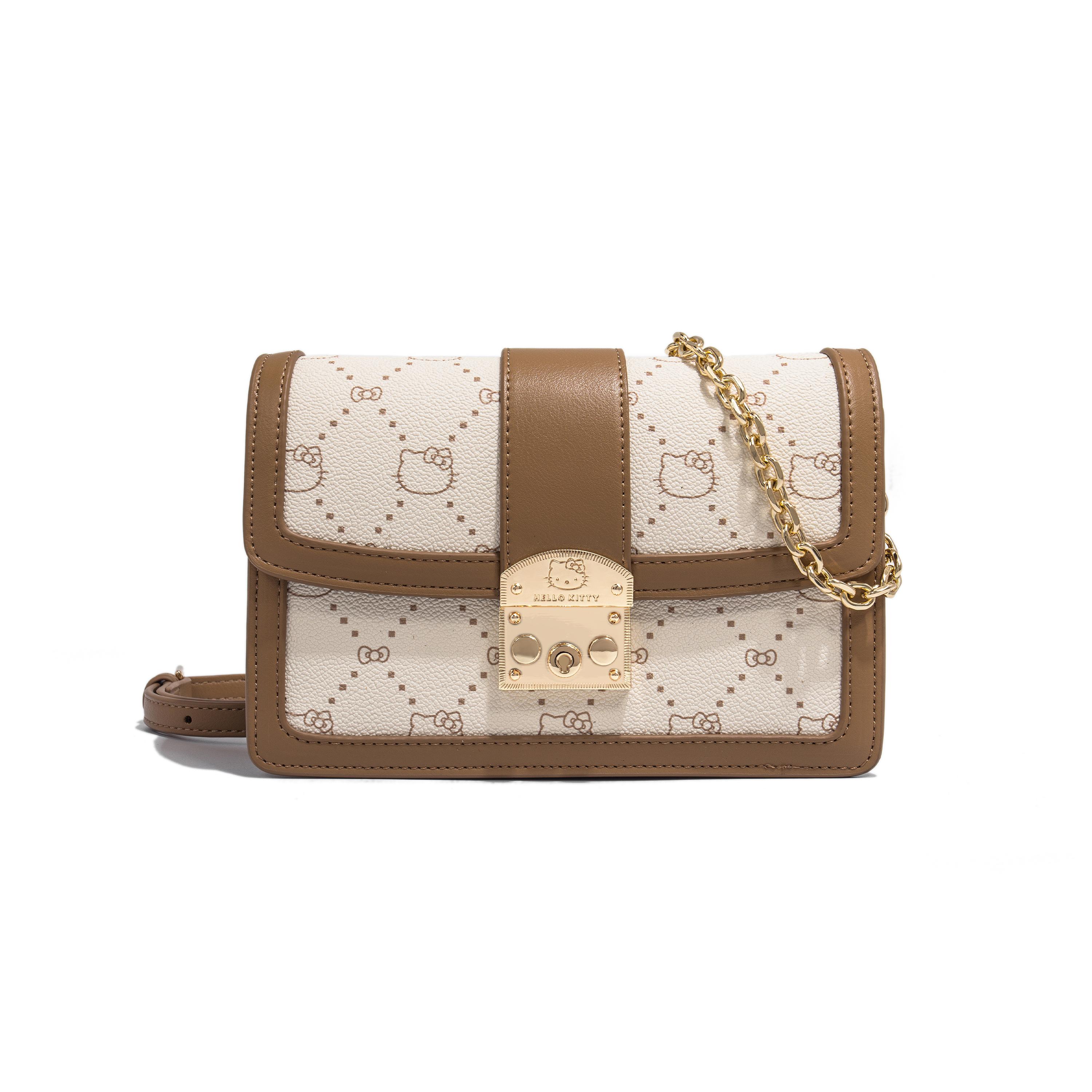 

New Sanrio Hello Kitty PU Crossbody Bags Women s Multicolor SHHF41293 20.1*6.1*14.0CM