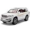 1/24 Toyota Prado Alloy Car Diecasts & Toy Vehicles Toy SUV Car Metal Collection Simulation LAND CRUISER Model Car Kids Gifts