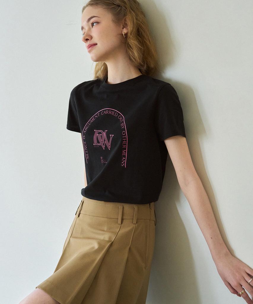Deuloupisumeon Other Means Dome Supima Short Sleeve T-Shirt [Black]