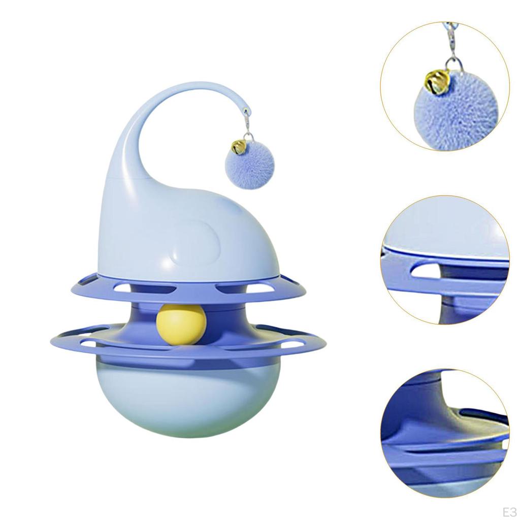 Cat Intelligence Toy Interactive Slow Food Dispensing Stable Furniture Protect Portable Unique