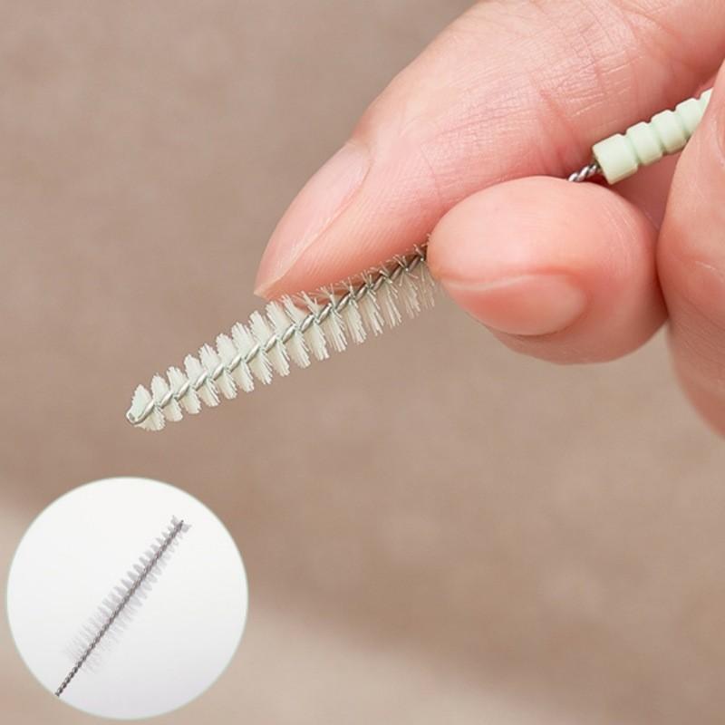 Durable Cleaner Straw Brush With Pp Handle And Nylon Bristles For Home Use