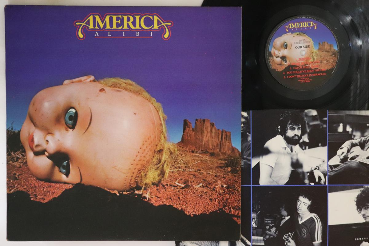 

LP Пластинка AMERICA - Алиби SOO12098 CAPITOL 1980 США Рок Б/У