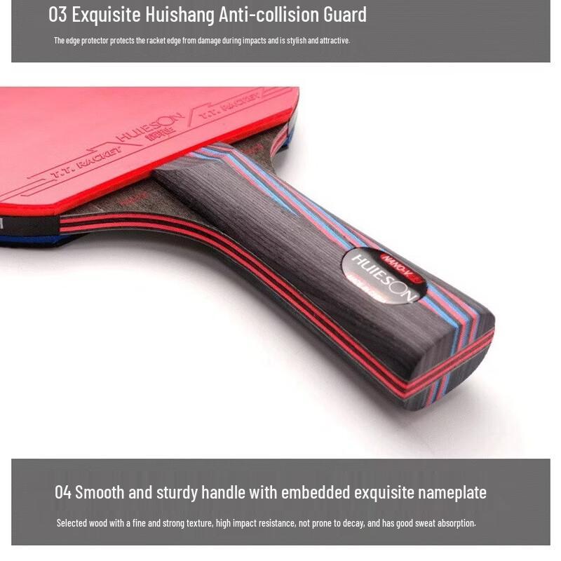 Huixing Nano Carbon King 9.8 Table Tennis Racket