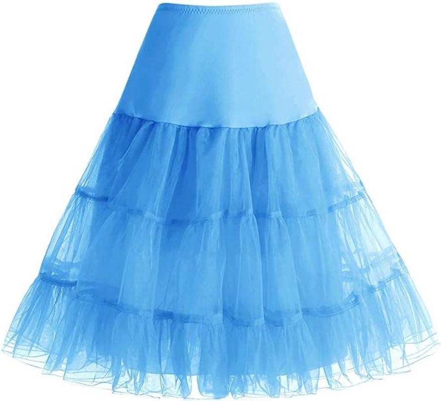 Vintage Boneless Wedding Dress Mesh Skirt Colorful Underskirt Tutu Skirt Wedding Stage Performance Skirt Theme Dress